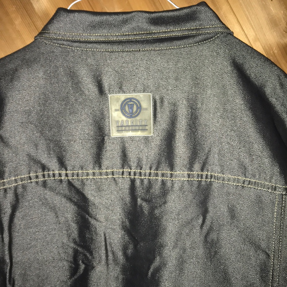 Varcity Dungaree Jean Jacket - Picture 3 of 5